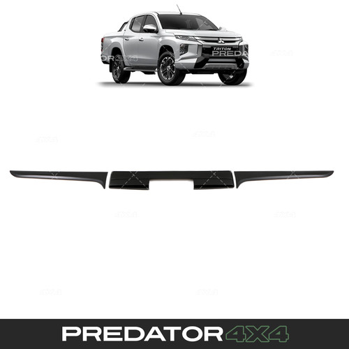 Black tailgate trim - tailgate,