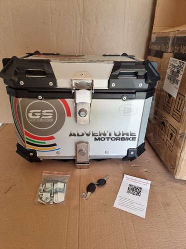Motorcycle back top box - box, helmet