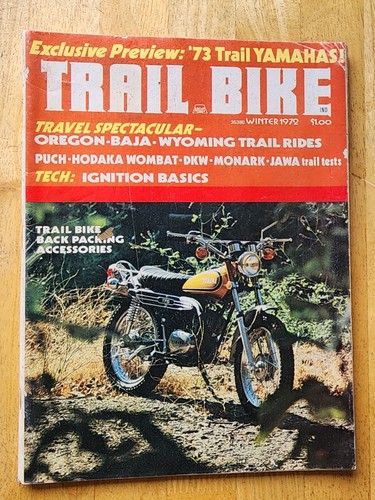 Trail bike winter 1972 - bike,