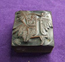 Letterpress Printing Adana 108pt 9 line ORNATE 'P' Schelter & Giesecke, Leipzig