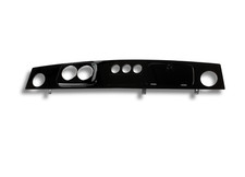 Dashboard for Austin Rover Mini , Piano Black Classic Dash , LHD 2+3  Chrome