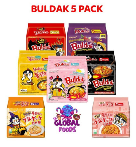 Pack samyang buldak noodles - samyang,