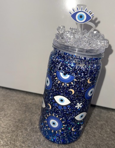 Personalised evil eye 12oz - personalised,