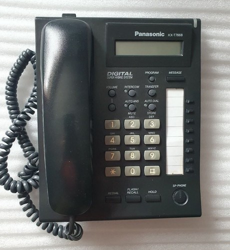 Panasonic t7668uk corded - kx-t7668uk-b,