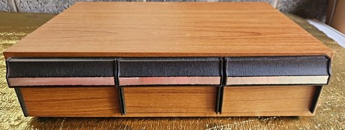 Wood effect audio cassette - wood-effect,