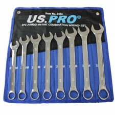 US PRO 8pc Metric JUMBO Combination Spanner Set 22-32mm 3442