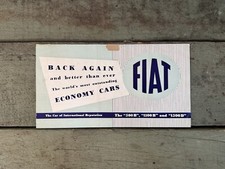 Vintage 1930s FIAT 500B 1100B