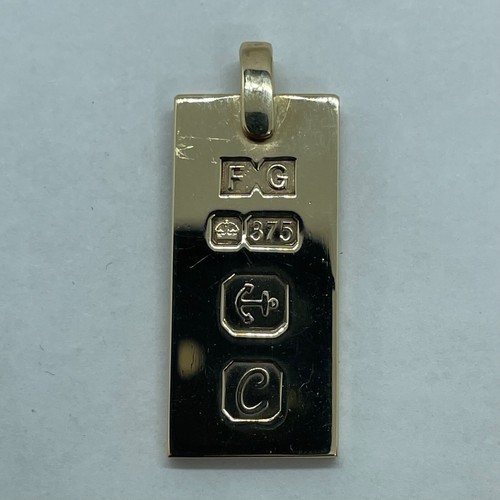 Vintage 9ct yellow - yellow, gold