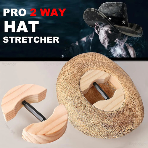 Repacego adjustable wooden hat - adjustable,