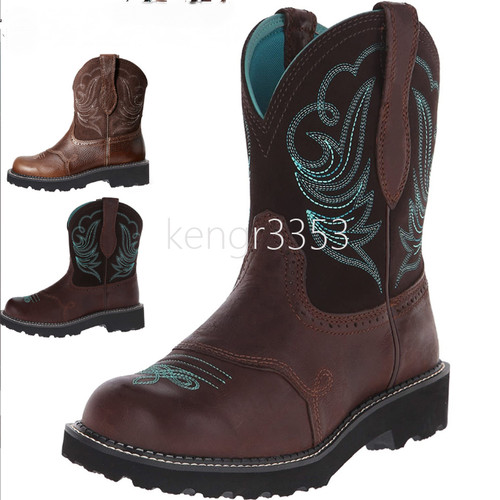 Embroidery cowboy boots - embroidery,