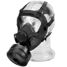 MP5 Rubber Fetish Gas Mask With Free Filter Unissued Size 2 (Large) 