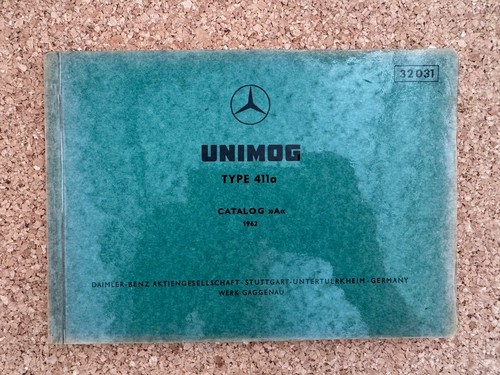 1962 mercedes benz unimog 411a - 1962, mercedes-benz