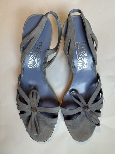 Salvatore ferragamo vtg blue - ferragamo,