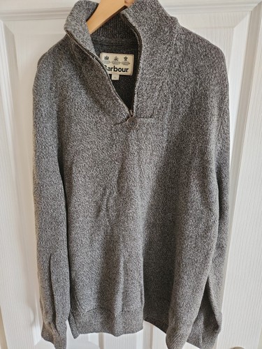 Barbour half zip - wool, jumper