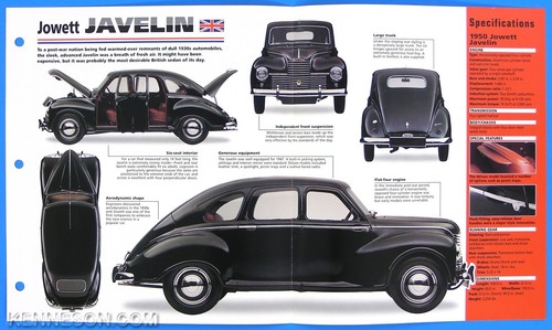 Jowett javelin 1947 1953 - jowett,