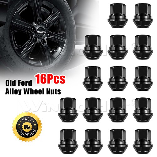 16pcs closed alloy wheel nuts - alloy,