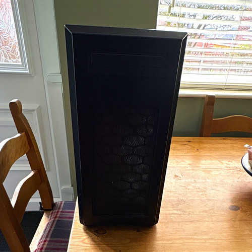 Black tower computer - pc, case