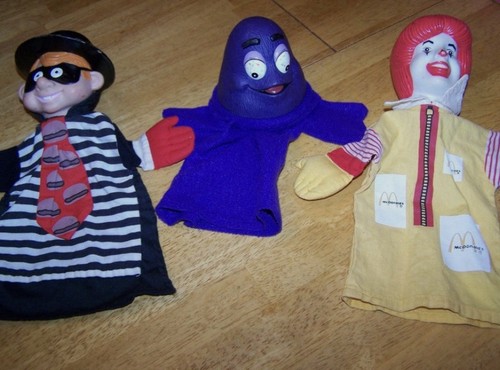 Mcdonald hamburglar grimace - mcdonald's,