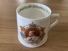 Rare Royal Doulton China King Edward VIII Coronation Mug 1937 VGC