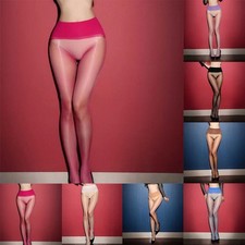 Trendy and Comfortable High waisted Sheer Pantyhose Deep Crotch Seamless Tights