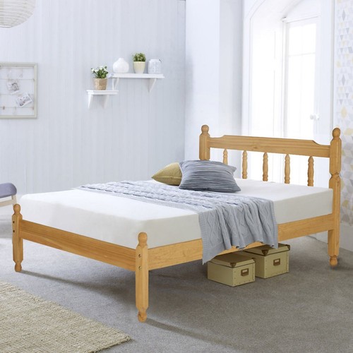 Colonial waxed pine - waxed, frame