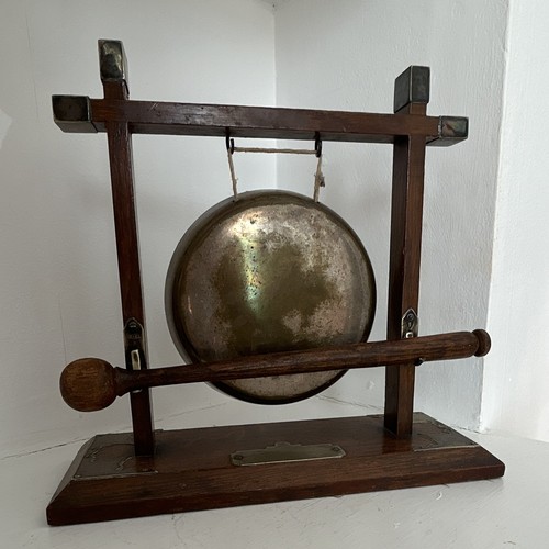 Antique dinner gong - antique, tabletop