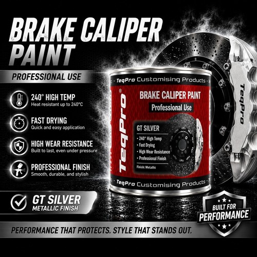Brushing brake caliper - brake, paint