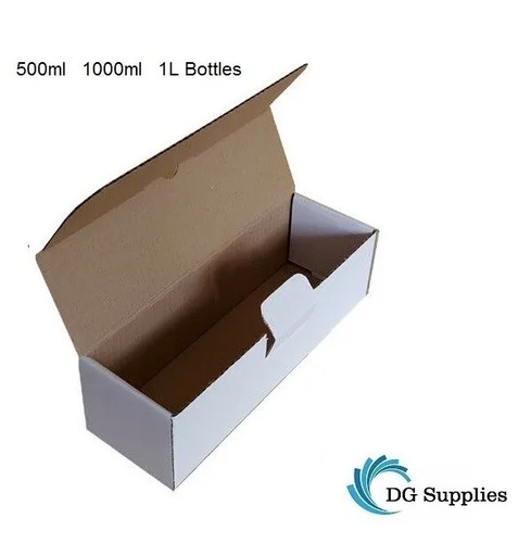 White die cut postal - die,