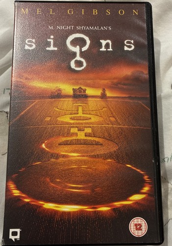 Signs vhs video tape - video, pal