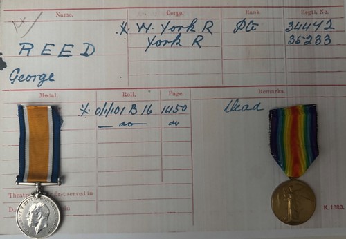 Ww1 pair memorial plaque - ww1, &