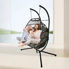 Double Egg Chair with Stand