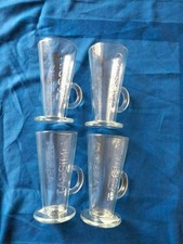 4 x 240ml Latte Glasses Tea
