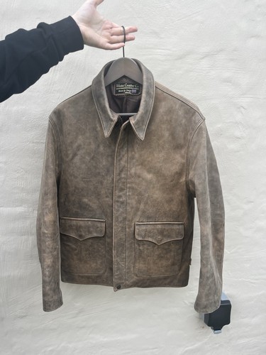 Genuine wested leather - genuine, jacket