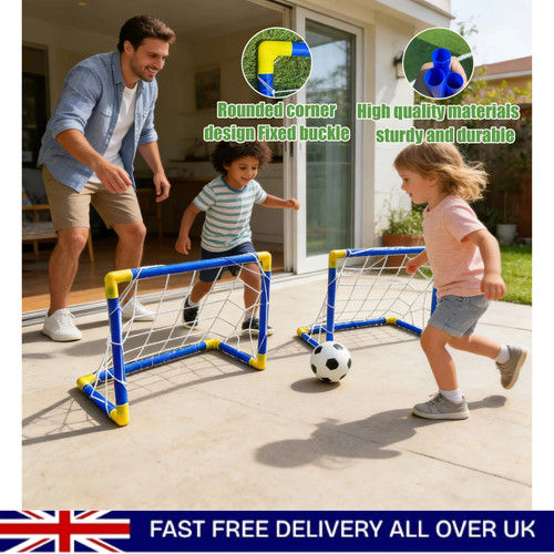 2pc soccer goal - net, set