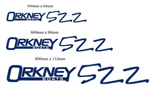 Orkney 522 restoration decal - 522,