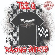 Plymouth Barracuda Black Tee