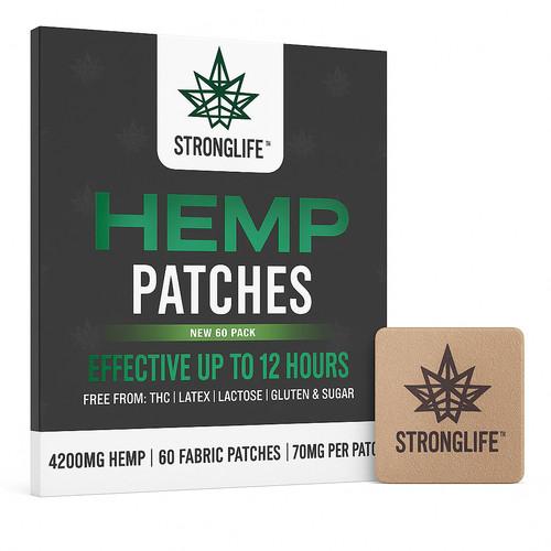 Stronglife hemp patches - hemp, 60