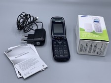 Samsung GT-E1270 Mobile Phone Flip Mobile Phone Black Like NEW with Film!