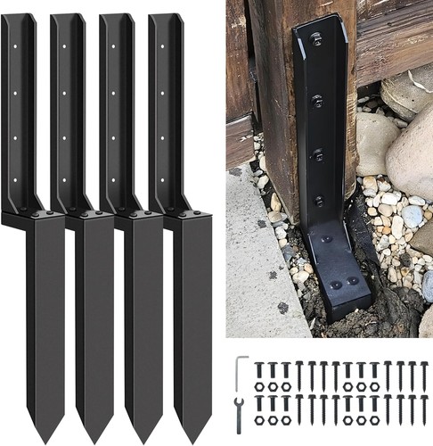 4xheavy duty fence post - fence,