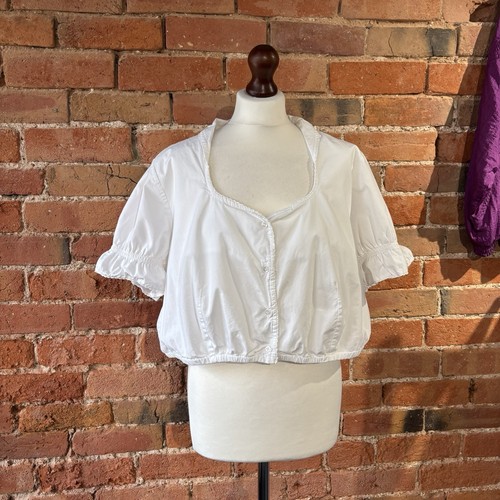 Vintage white dirndl trachten - dirndl,