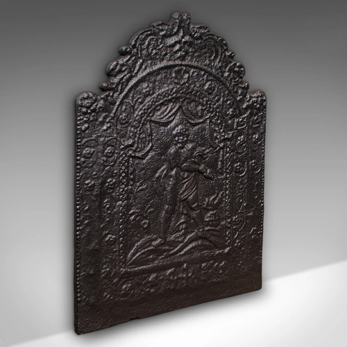 Antique fire back english - antique,