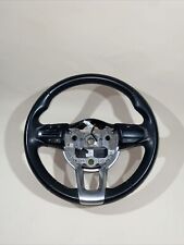 ✅2020 KIA RIO IV STEERING WHEEL BLACK LEATHER MULTIFUNCTIONAL 56100H-8360WK