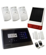 SENTRY PRO 4G GSM Wireless WiFi Home Security House Alarm System Solar Sol 2