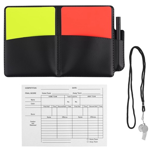 Soccer referee kit warning - soccer,