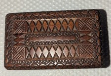 Antique Carved Wooden Stamp