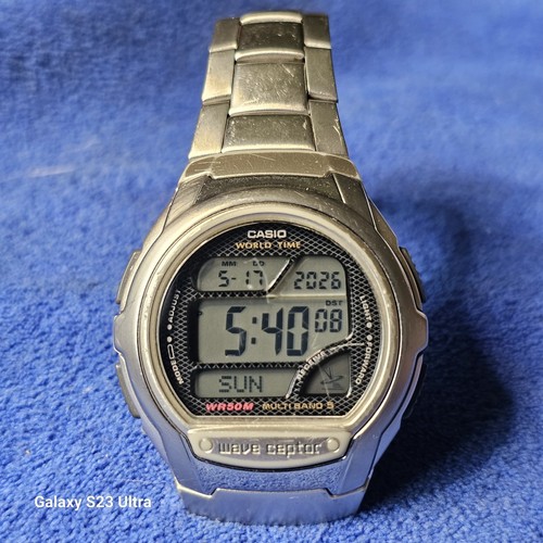 Casio wave ceptor 58u - wave, wv-58u