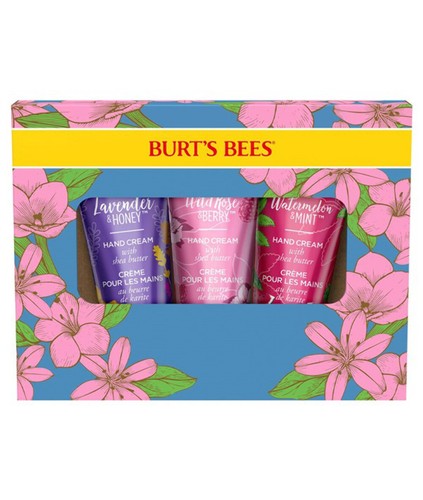 Burts bees hand cream trio - burts,