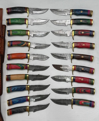 Lot handmade damascus - 20,
