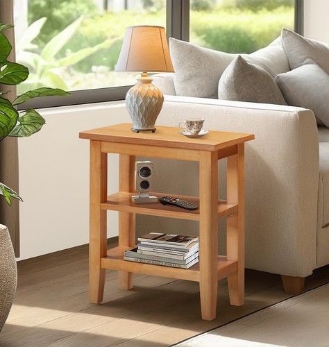 Side table wooden oak - table,,