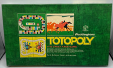 Totopoly Board Game Vintage 1972 Waddington’s Excellent Complete Condition